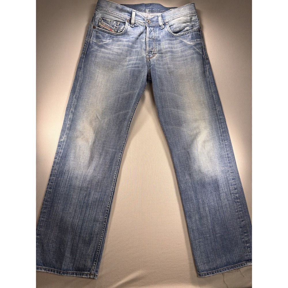 Diesel Industry VTG Kuratt Button Fly Mens Jean Wash 0070Z Size 32X30 Italy Made